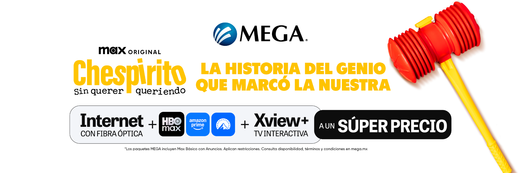 Megacable Planes Paquetes de Internet