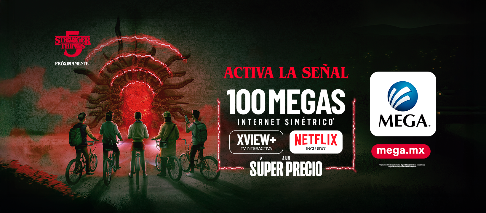 Megacable Planes Paquetes de Internet
